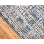 Rug Unique Loom Paris Blue Rectangular 9' 0 x 12' 0