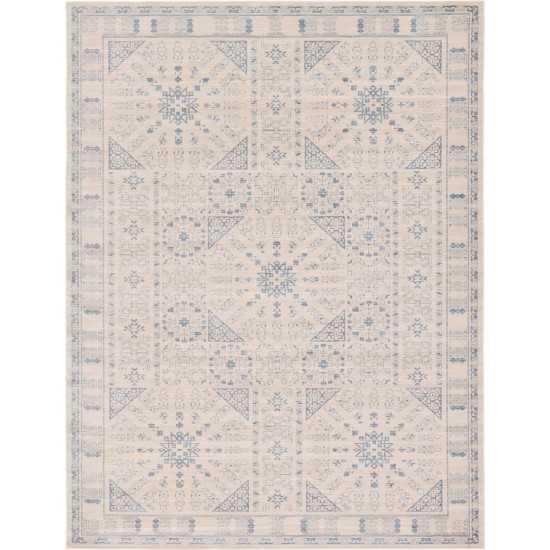 Rug Unique Loom Paris Beige Rectangular 9' 0 x 12' 0