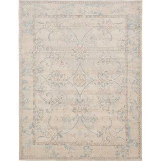 Rug Unique Loom Paris Beige Rectangular 8' 0 x 10' 0