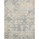Rug Unique Loom Paris Blue Rectangular 8' 0 x 10' 0