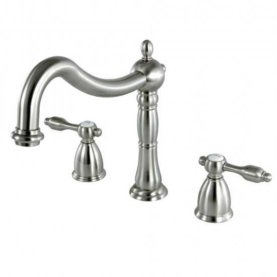 Kingston Brass Tudor Roman Tub Faucet, Brushed Nickel