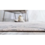 Rug Unique Loom Paris Blue Rectangular 8' 0 x 10' 0