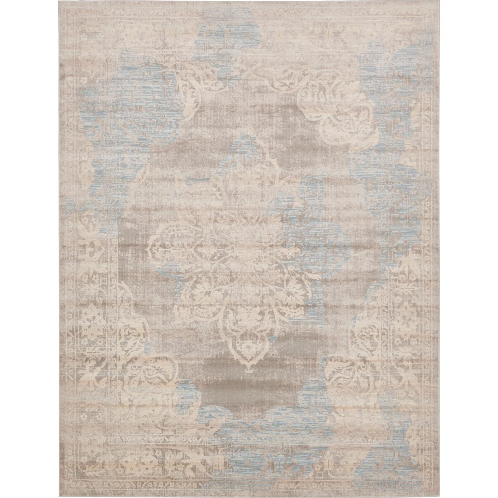 Rug Unique Loom Paris Taupe Rectangular 8' 0 x 10' 0 Rug Unique Loom Paris Taupe Rectangular 8' 0 x 10' 0