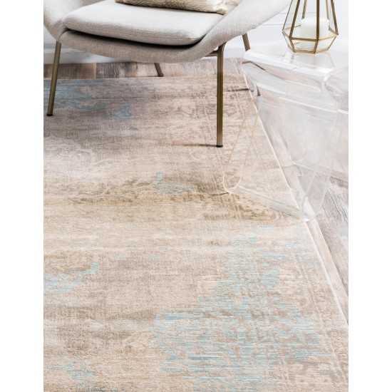Rug Unique Loom Paris Taupe Rectangular 8' 0 x 10' 0