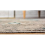 Rug Unique Loom Paris Beige Rectangular 7' 0 x 10' 0