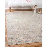 Rug Unique Loom Paris Gray Rectangular 7' 0 x 10' 0