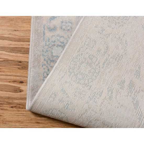 Rug Unique Loom Paris Gray Rectangular 7' 0 x 10' 0