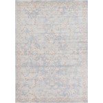 Rug Unique Loom Paris Light Blue Rectangular 7' 0 x 10' 0