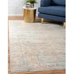 Rug Unique Loom Paris Taupe Rectangular 7' 0 x 10' 0