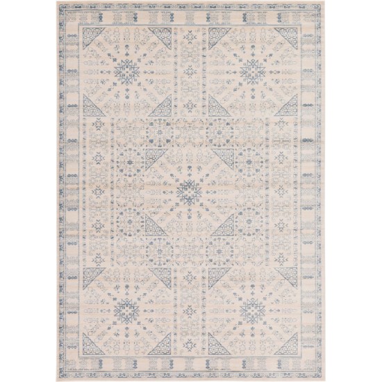 Rug Unique Loom Paris Beige Rectangular 7' 0 x 10' 0