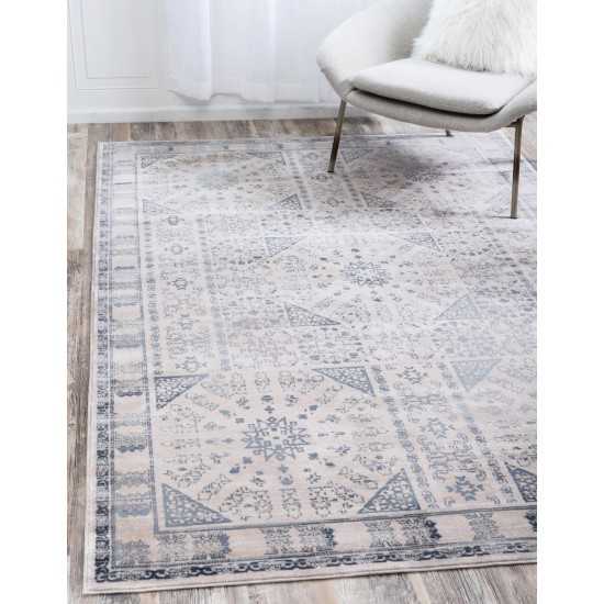 Rug Unique Loom Paris Beige Rectangular 7' 0 x 10' 0