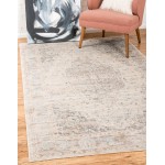 Rug Unique Loom Paris Taupe Rectangular 7' 0 x 10' 0
