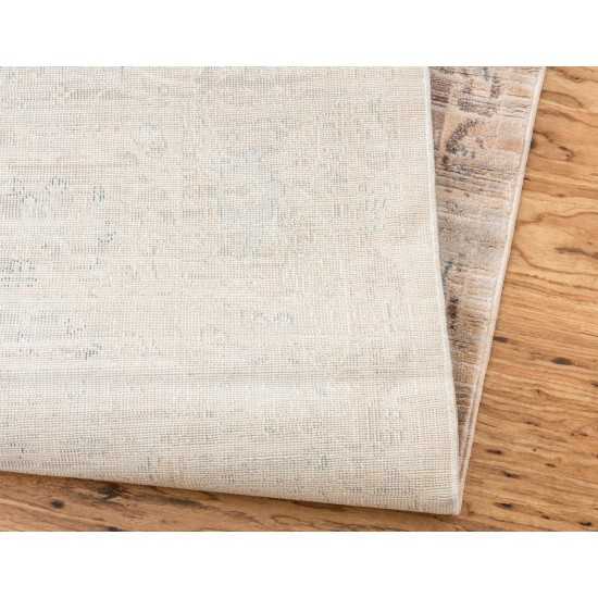 Rug Unique Loom Paris Taupe Rectangular 7' 0 x 10' 0