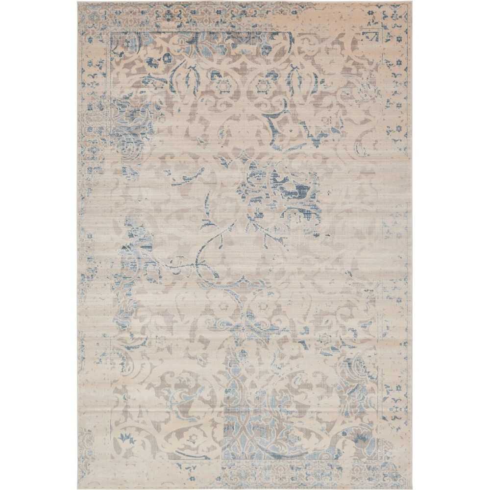 Rug Unique Loom Paris Beige Rectangular 7' 0 x 10' 0 Rug Unique Loom Paris Beige Rectangular 7' 0 x 10' 0