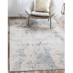 Rug Unique Loom Paris Beige Rectangular 7' 0 x 10' 0