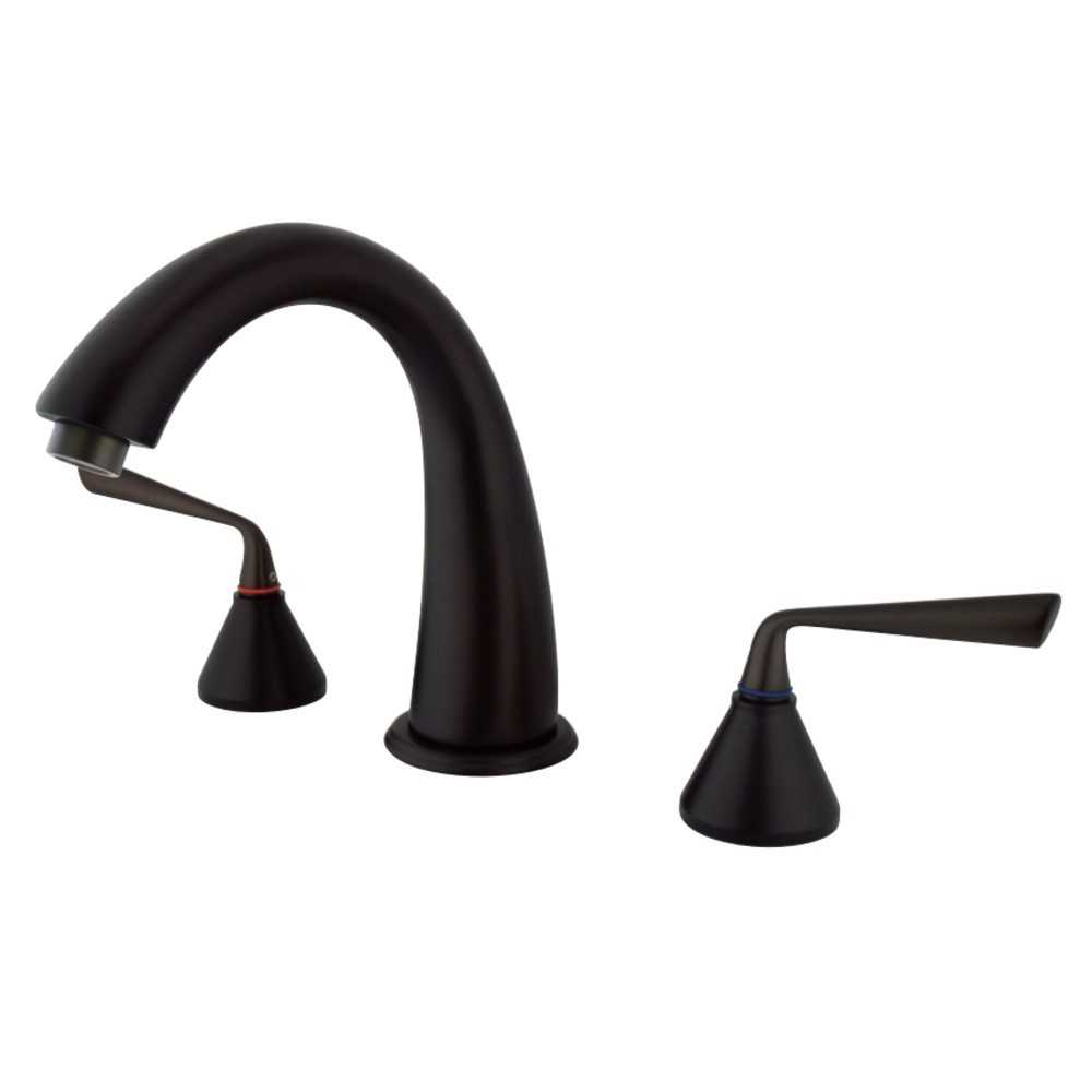 Kingston Brass Silver Sage Roman Tub Faucet, Oil Rubbed Bronze