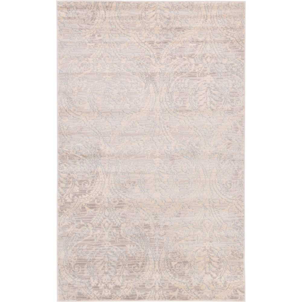 Rug Unique Loom Paris Taupe Rectangular 3' 3 x 5' 3 Rug Unique Loom Paris Taupe Rectangular 3' 3 x 5' 3