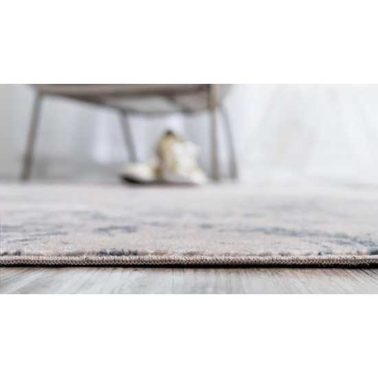 Rug Unique Loom Paris Blue Rectangular 3' 3 x 5' 3