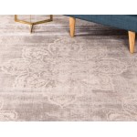 Rug Unique Loom Paris Gray Rectangular 3' 3 x 5' 3