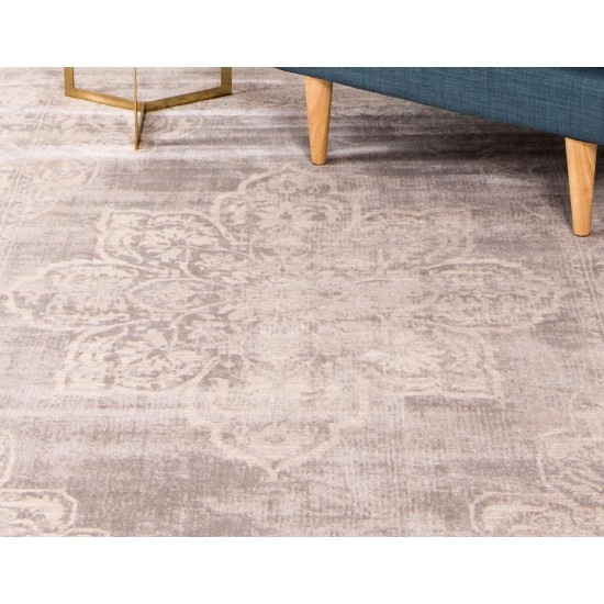 Rug Unique Loom Paris Gray Rectangular 3' 3 x 5' 3