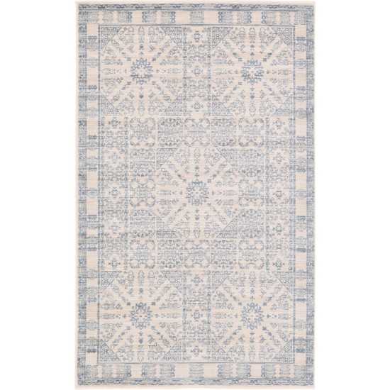 Rug Unique Loom Paris Beige Rectangular 3' 3 x 5' 3