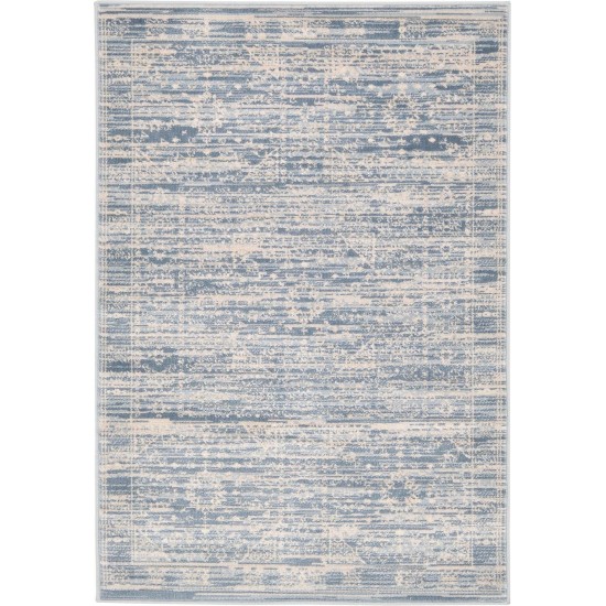 Rug Unique Loom Paris Blue Rectangular 2' 2 x 3' 0