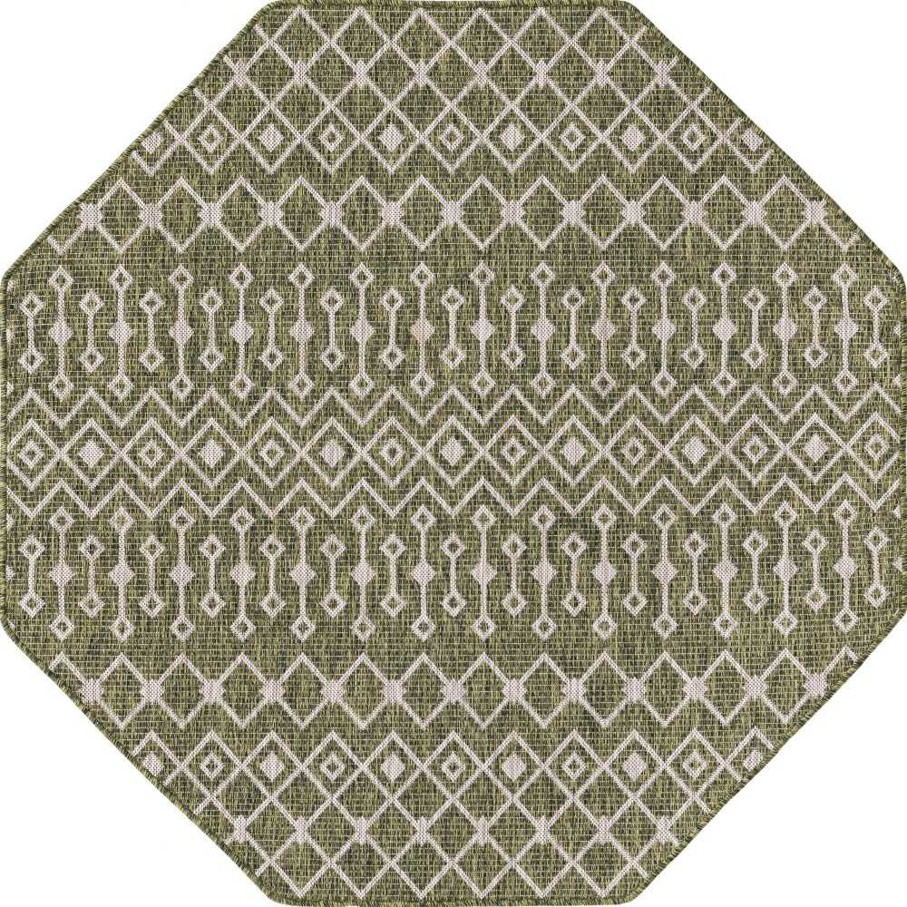 Rug Unique Loom Outdoor Trellis Green Octagon 5' 3 x 5' 3 Rug Unique Loom Outdoor Trellis Green Octagon 5' 3 x 5' 3