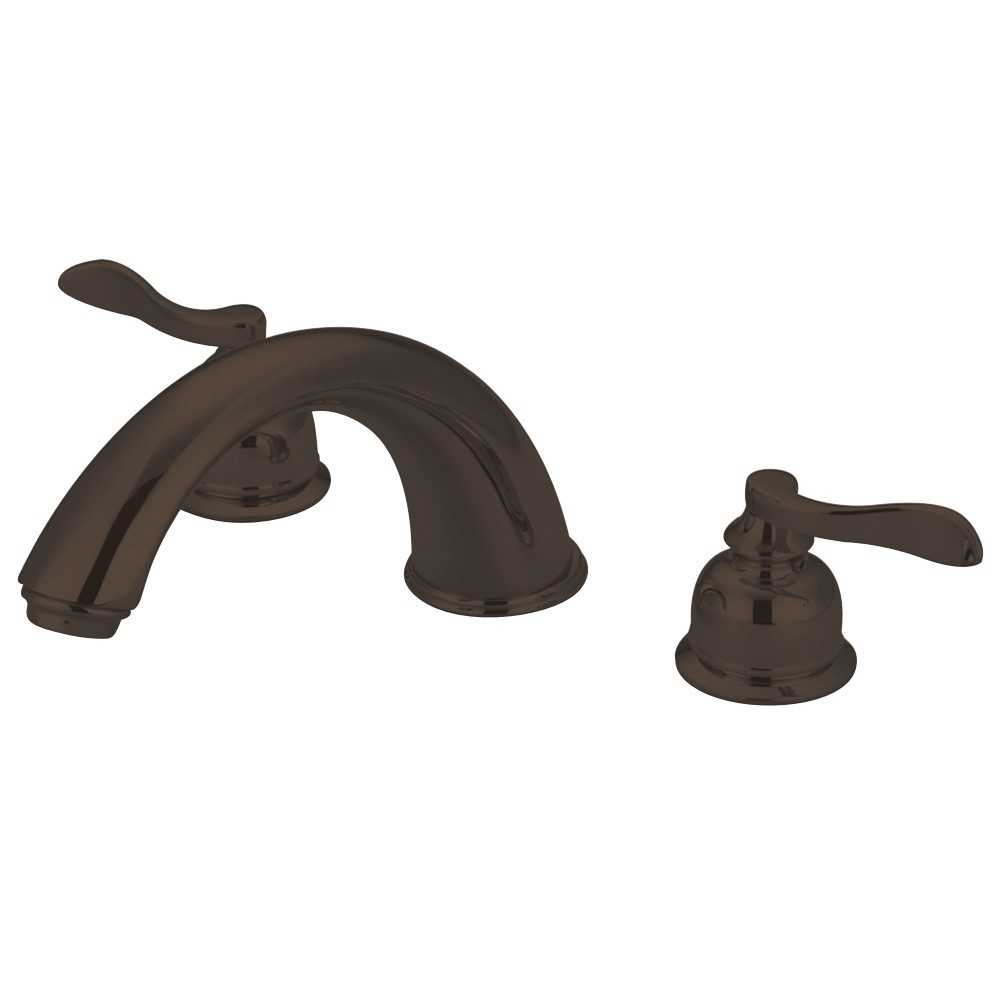 Kingston Brass NuWave French Roman Tub Faucet, Oil Rubbed Bronze