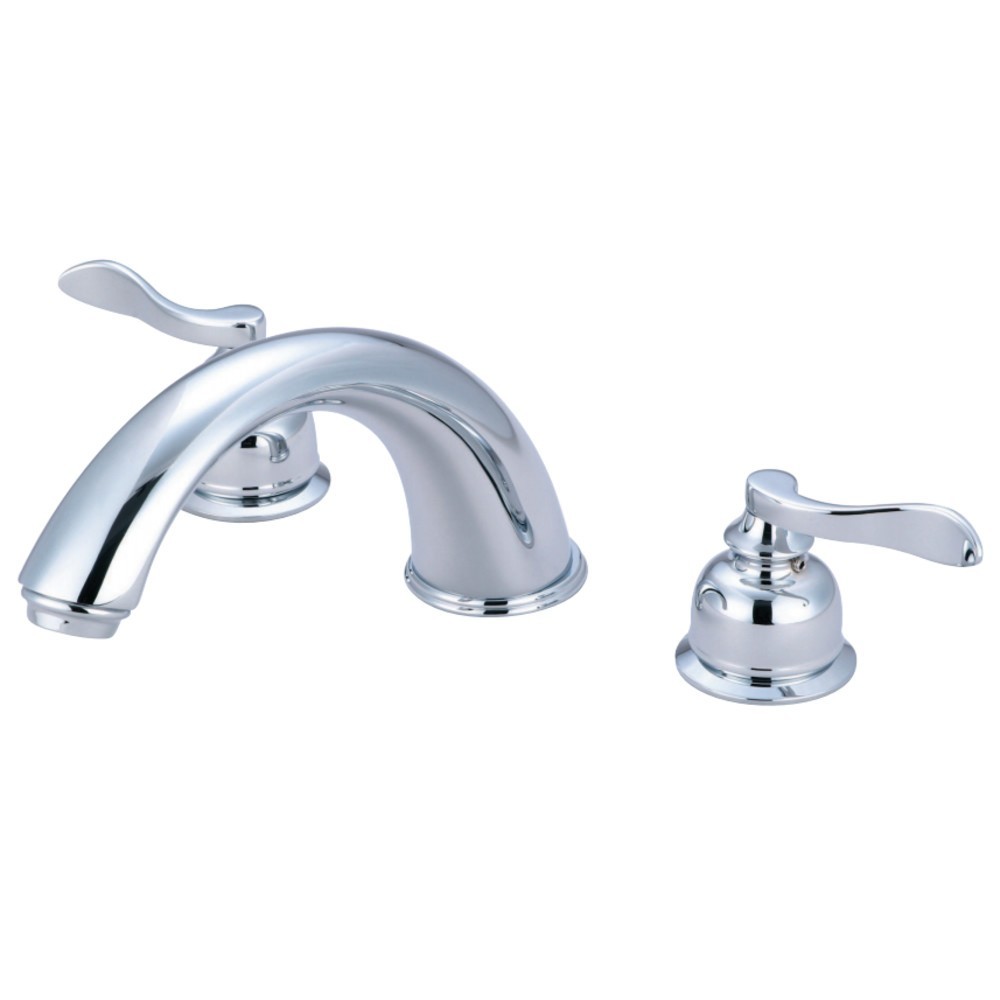 Kingston Brass NuWave French Roman Tub Faucet, Polished Chrome