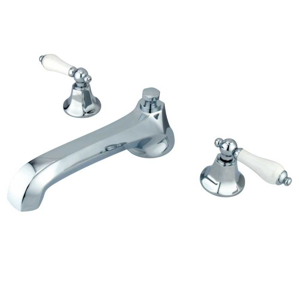 Kingston Brass Metropolitan Roman Tub Faucet, Polished Chrome