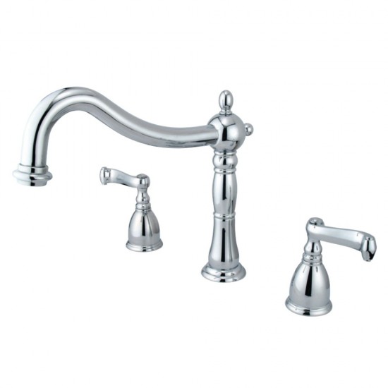 Kingston Brass Heritage Roman Tub Faucet, Polished Chrome