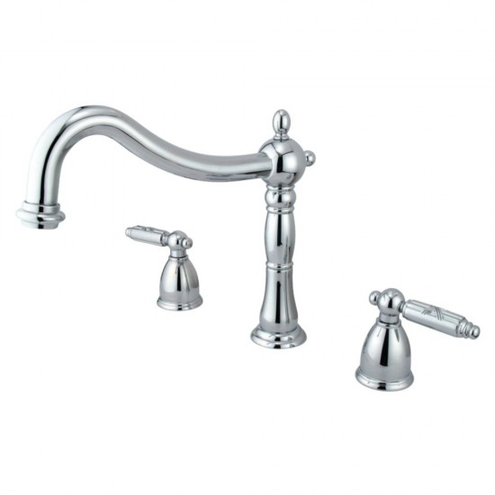 Kingston Brass Heritage Roman Tub Faucet, Polished Chrome