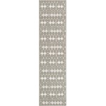 Rug Unique Loom Outdoor Trellis Gray Runner 2' 0 x 8' 0
