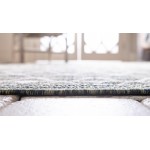 Rug Unique Loom Outdoor Trellis Green Runner 2' 0 x 8' 0