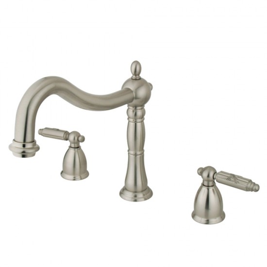 Kingston Brass Heritage Roman Tub Faucet, Brushed Nickel