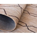 Rug Unique Loom Outdoor Trellis Tan Runner 2' 0 x 6' 0