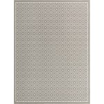 Rug Unique Loom Outdoor Trellis Gray Rectangular 9' 0 x 12' 0