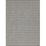 Rug Unique Loom Outdoor Trellis Charcoal Rectangular 9' 0 x 12' 0