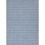 Rug Unique Loom Outdoor Trellis Navy Blue Rectangular 8' 0 x 11' 4