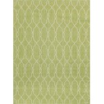 Rug Unique Loom Outdoor Trellis Green Rectangular 8' 0 x 11' 4