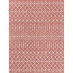 Rug Unique Loom Outdoor Trellis Rust Red Rectangular 9' 0 x 12' 0