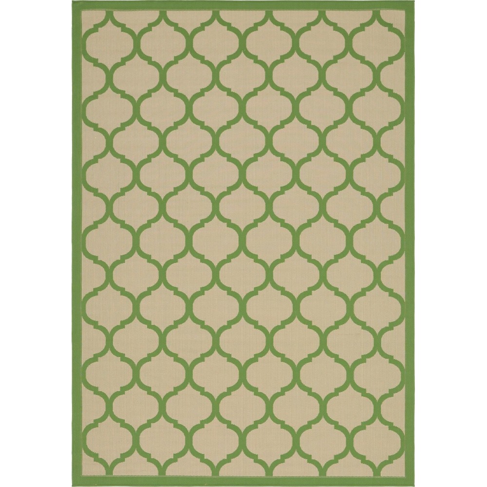 Rug Unique Loom Outdoor Trellis Green Rectangular 8' 0 x 11' 4 Rug Unique Loom Outdoor Trellis Green Rectangular 8' 0 x 11' 4