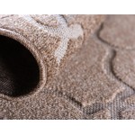 Rug Unique Loom Outdoor Trellis Light Brown Rectangular 9' 0 x 12' 0