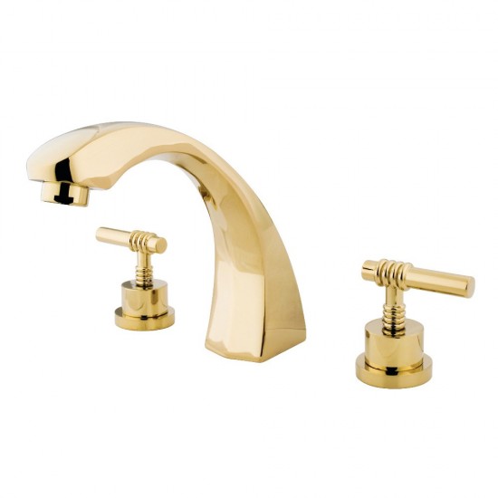 Kingston Brass Roman Tub Faucet, Polished Brass