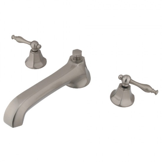 Kingston Brass Metropolitan Roman Tub Faucet, Brushed Nickel