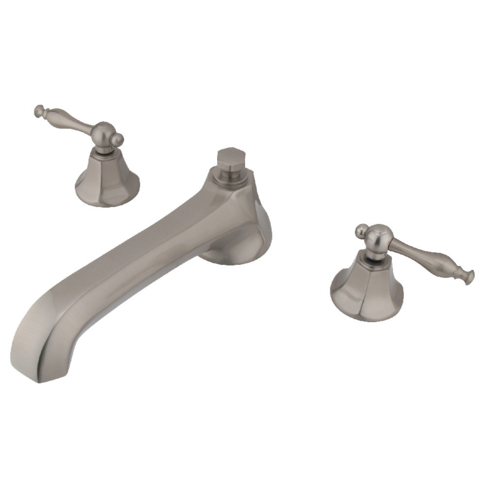 Kingston Brass Metropolitan Roman Tub Faucet, Brushed Nickel Kingston Brass Metropolitan Roman Tub Faucet, Brushed Nickel
