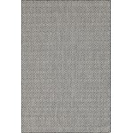 Rug Unique Loom Outdoor Trellis Charcoal Rectangular 6' 0 x 9' 0