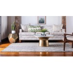 Rug Unique Loom Outdoor Trellis Gray Rectangular 6' 0 x 9' 0