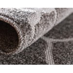 Rug Unique Loom Outdoor Trellis Gray Rectangular 6' 0 x 9' 0