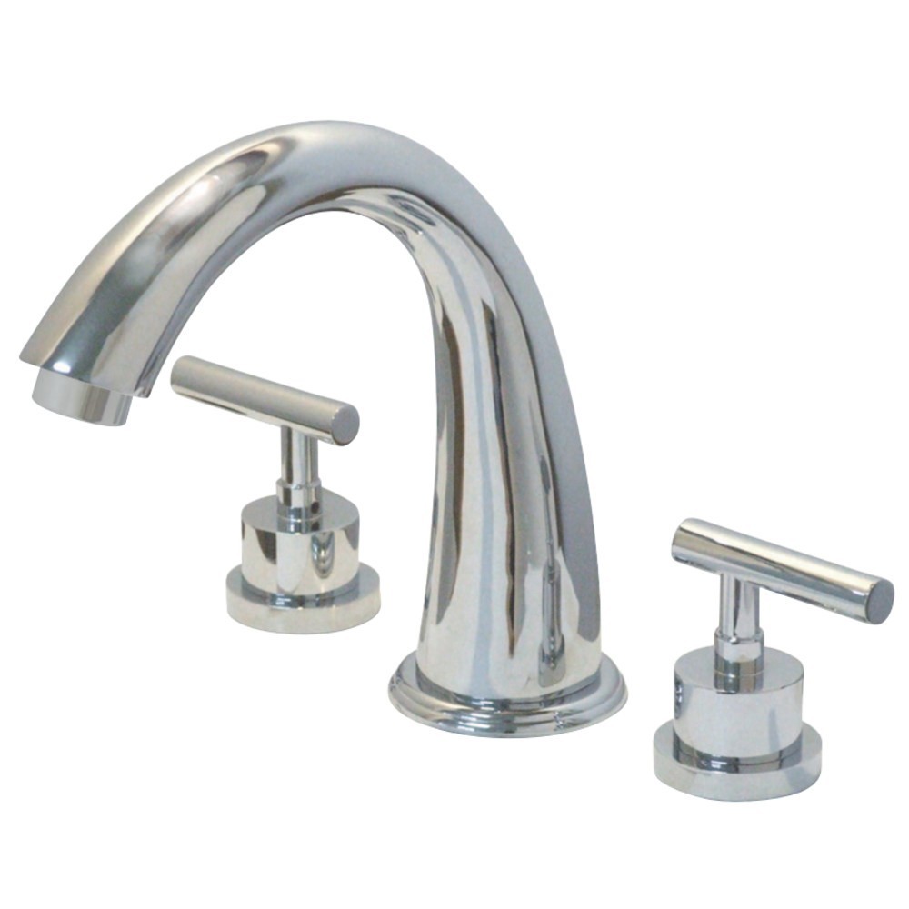 Kingston Brass Manhattan Roman Tub Faucet, Polished Chrome